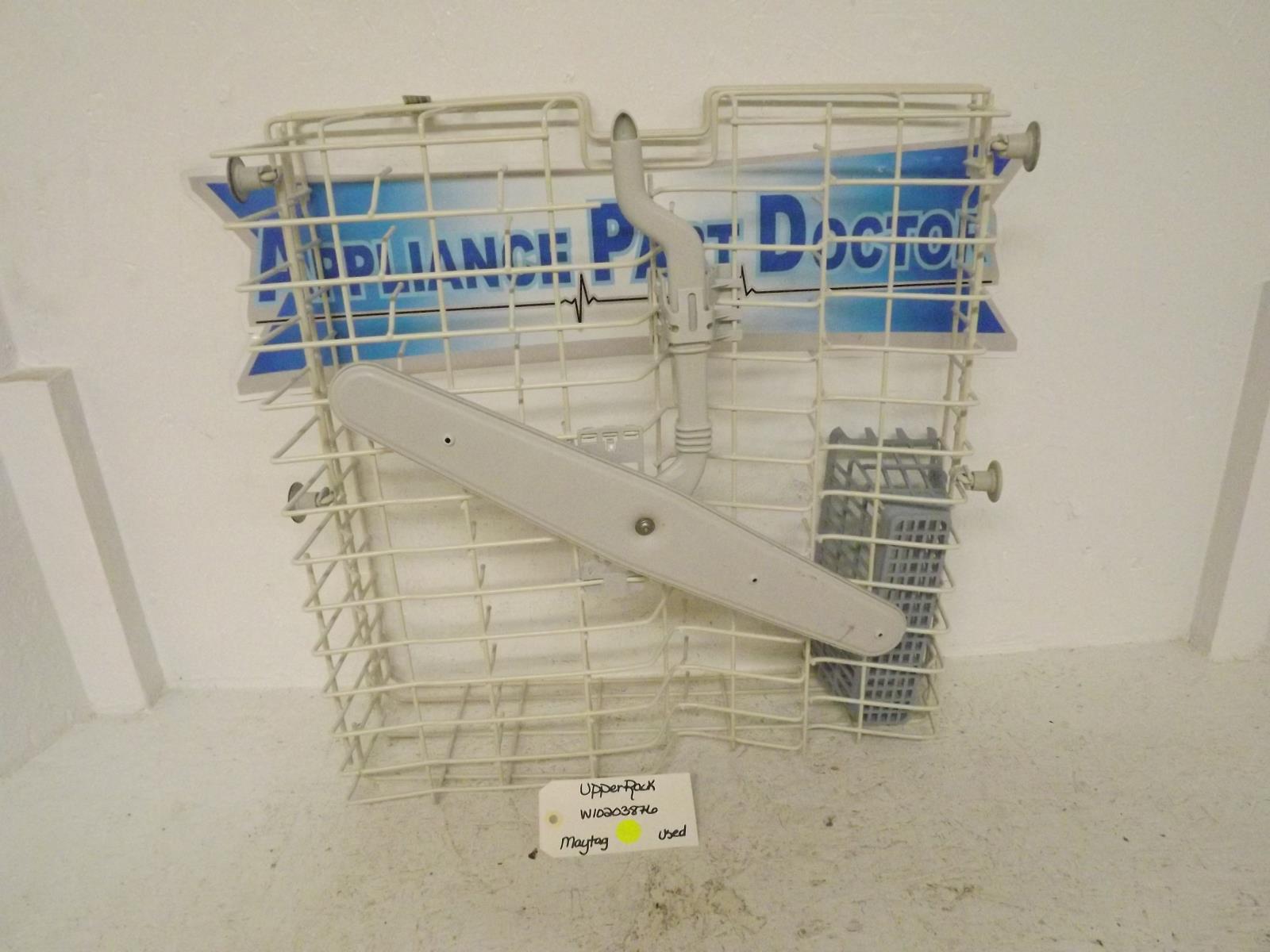 Maytag Dishwasher W10203876 Upper Rack Used Maytag Dishwasher W10203876 Upper Rack Used